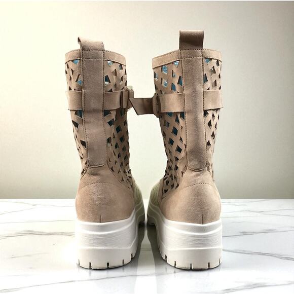 VALENTINA RANGONI Firenze Bree in Sand Shoes Sz 7.5 Rare Designer Boho Unique - Picture 10 of 16
